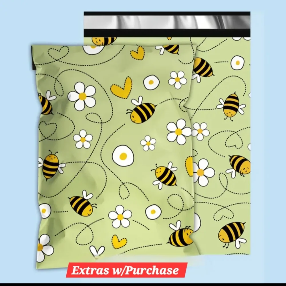 15ct. 14.5x19 Polymailers Bonus: Random Thank You Cards And Stickers - Picture 5 of 5
